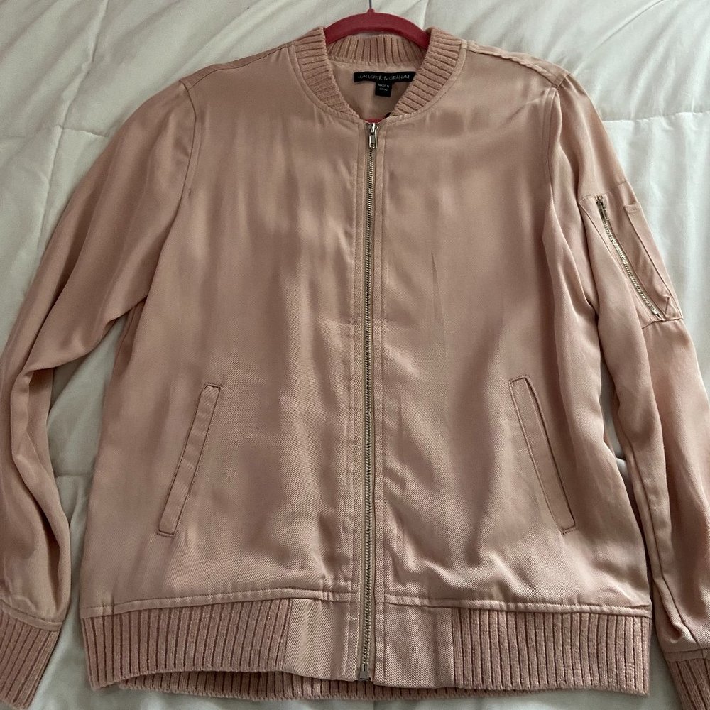 Pink Bomber Jacket